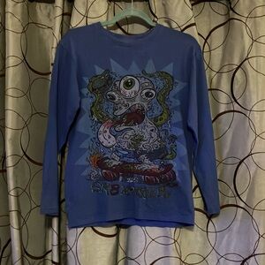 Skate monster long sleeve t-shirt size xl 14